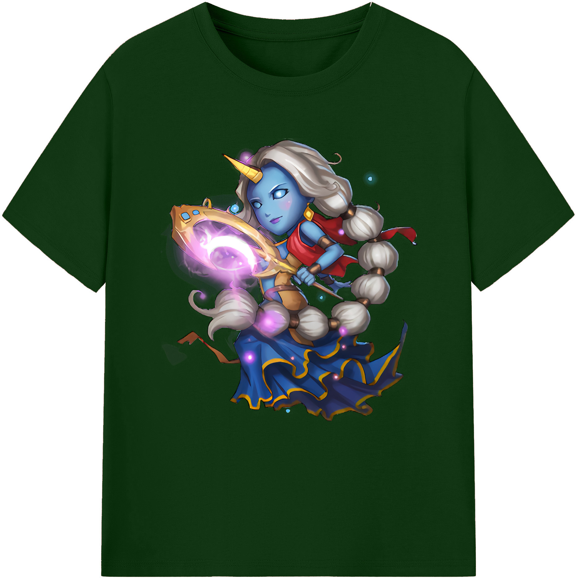 リーグ・オブ・レジェンド League of Legends LOL 綿100％半袖Tシャツ（フロントプリント）